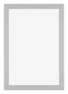 Mura MDF Photo Frame 50x75cm Silver Matte Front | Yourdecoration.com