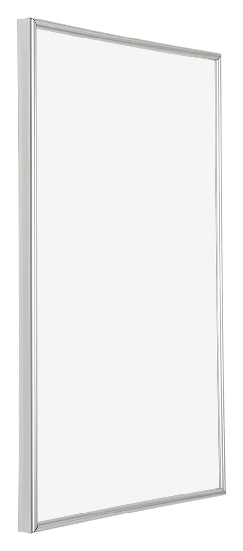 Annecy Plastic Photo Frame 60x90cm Silver Front Oblique | Yourdecoration.com
