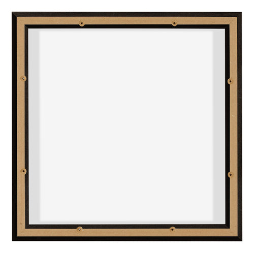 Lyon MDF Canvas Floater Frame 1 1 Oak Dark Back | Yourdecoration.com