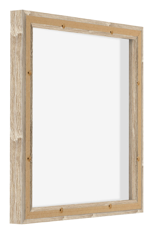 Lyon MDF Canvas Floater Frame 1 1 Sonoma Oak Back Oblique | Yourdecoration.com