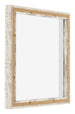 Lyon MDF Canvas Floater Frame 1 1 White Vintage Back Oblique | Yourdecoration.com