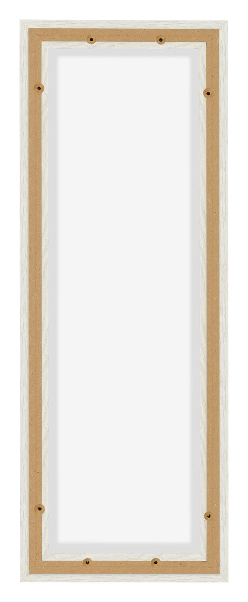 Lyon MDF Canvas Floater Frame 1 3 White Wash Back | Yourdecoration.com