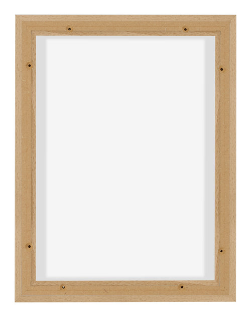 Lyon MDF Canvas Floater Frame 3 4 Beech Back | Yourdecoration.com