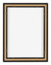 Lyon MDF Canvas Floater Frame 3 4 Black Matte Back | Yourdecoration.com