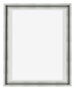 Lyon MDF Canvas Floater Frame 4 5 Silver Matte Front | Yourdecoration.com