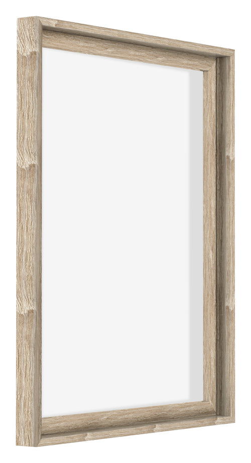 Lyon MDF Canvas Floater Frame 4 5 Sonoma Oak Front Oblique | Yourdecoration.com