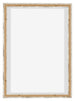 Lyon MDF Canvas Floater Frame 5 7 White Vintage Back | Yourdecoration.com