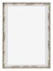 Lyon MDF Canvas Floater Frame 5 7 White Vintage Front | Yourdecoration.com