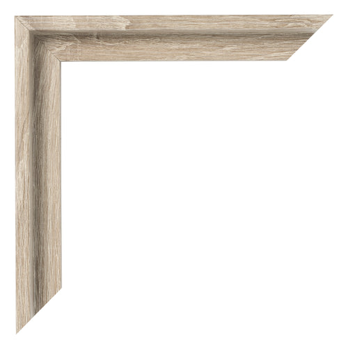 Lyon MDF Canvas Floater Frame Sonoma Oak Corner | Yourdecoration.com