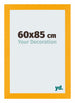 Mura MDF Photo Frame 60x85cm Yellow Front Size | Yourdecoration.com