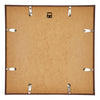 Annecy Plastic Photo Frame 20x20cm Brown Back | Yourdecoration.com