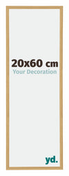 Annecy Plastic Photo Frame 20x60cm Beech Front Size | Yourdecoration.com