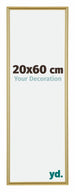 Annecy Plastic Photo Frame 20x60cm Gold Front Size | Yourdecoration.com
