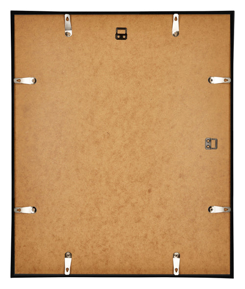 Annecy Plastic Photo Frame 24x30cm Black High Gloss Back | Yourdecoration.com
