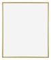 Annecy Plastic Photo Frame 28x35cm Gold Front | Yourdecoration.com