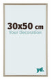 Annecy Plastic Photo Frame 30x50cm Champagne Front Size | Yourdecoration.com
