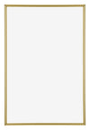 Annecy Plastic Photo Frame 32x45cm Gold Front | Yourdecoration.com