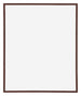 Annecy Plastic Photo Frame 36x49cm Brown Front | Yourdecoration.com