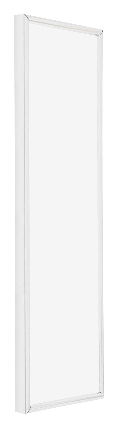 Annecy Plastic Photo Frame 37 5x98cm White High Gloss Front Oblique | Yourdecoration.com