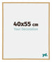 Annecy Plastic Photo Frame 40x55cm Beech Front Size | Yourdecoration.com