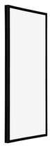 Annecy Plastic Photo Frame 40x70cm Black High Gloss Front Oblique | Yourdecoration.com