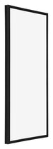 Annecy Plastic Photo Frame 45x80cm Black Matt Front Oblique | Yourdecoration.com
