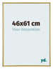 Annecy Plastic Photo Frame 46x61cm Gold Front Size | Yourdecoration.com