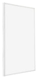 Annecy Plastic Photo Frame 46x61cm White High Gloss Front Oblique | Yourdecoration.com