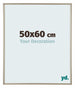 Annecy Plastic Photo Frame 50x60cm Champagne Front Size | Yourdecoration.com