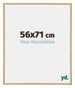Annecy Plastic Photo Frame 56x71cm Beech Front Size | Yourdecoration.com