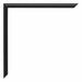 Annecy Plastic Photo Frame 60x80cm Black High Gloss Detail Corner | Yourdecoration.com