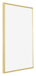 Annecy Plastic Photo Frame 60x80cm Gold Front Oblique | Yourdecoration.com