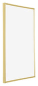 Annecy Plastic Photo Frame 60x90cm Gold Front Oblique | Yourdecoration.com