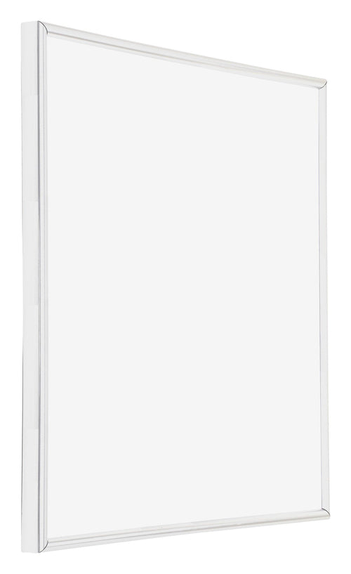 Annecy Plastic Photo Frame 70x70cm White High Gloss Front Oblique | Yourdecoration.com