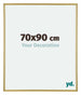 Annecy Plastic Photo Frame 70x90cm Gold Front Size | Yourdecoration.com