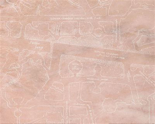 Art Print Harry Potter Marauders Map Marble 50x40cm Pyramid PPR53249 | Yourdecoration.com