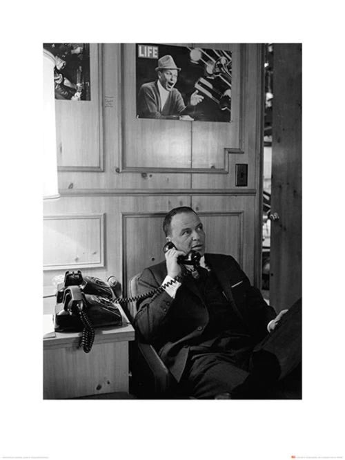Art Print Time Life Frank Sinatra Phone 60x80cm Pyramid PPR40461 | Yourdecoration.com