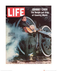 Art Print Time Life Johnny Cash Cover 1969 40x50cm Pyramid PPR43223 | Yourdecoration.com