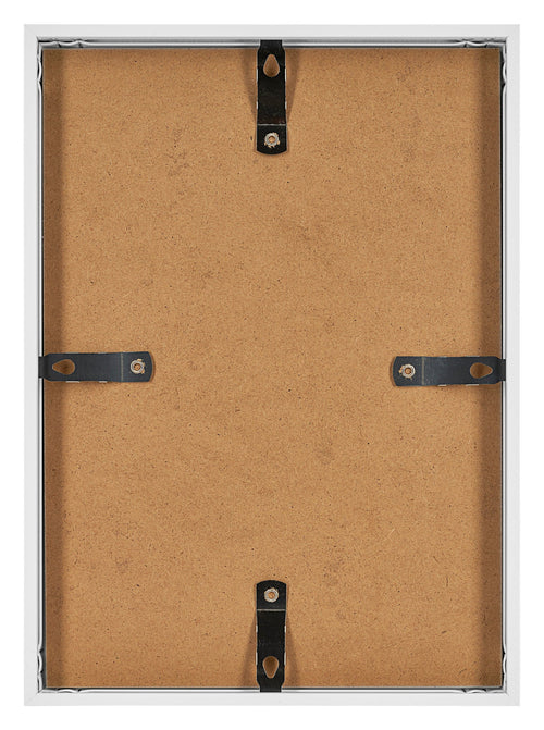 Aurora Aluminium Photo Frame 21x29 7cm A4 set of 2 White Back | Yourdecoration.com