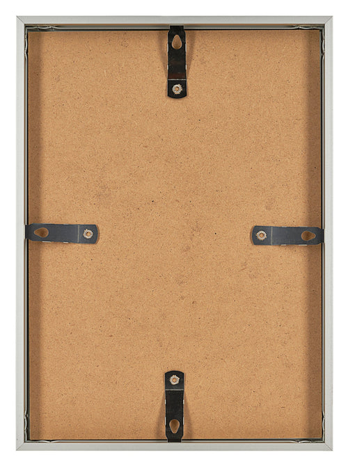 Aurora Aluminium Photo Frame 21x29 7cm A4 set of 3 Silver Back | Yourdecoration.com