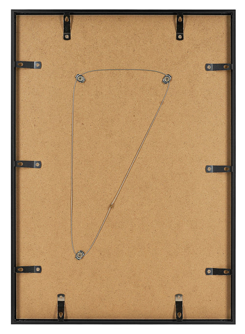 Aurora Aluminium Photo Frame 42x59 4cm A2 set of 3 Black Back | Yourdecoration.com