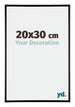 Austin Aluminium Photo Frame 20x30cm Black High Gloss Front Size | Yourdecoration.com