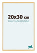 Austin Aluminium Photo Frame 20x30cm Gold Vintage Front Size | Yourdecoration.com