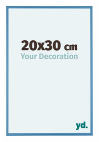Austin Aluminium Photo Frame 20x30cm Steel Blue Front Size | Yourdecoration.com