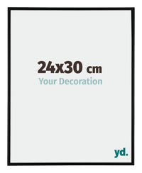 Austin Aluminium Photo Frame 24x30cm Black Matt Front Size | Yourdecoration.com