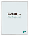Austin Aluminium Photo Frame 24x30cm Silver Matt Front Size | Yourdecoration.com