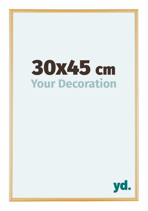 Austin Aluminium Photo Frame 30x45cm Gold Vintage Front Size | Yourdecoration.com