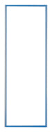 Austin Aluminium Photo Frame 33x98cm Steel Blue Front | Yourdecoration.com