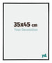 Austin Aluminium Photo Frame 35x45cm Black High Gloss Front Size | Yourdecoration.com