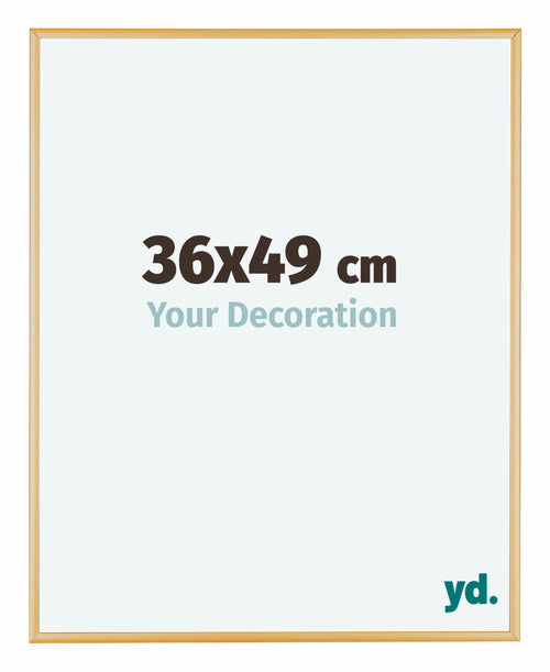 Austin Aluminium Photo Frame 36x49cm Gold Vintage Front Size | Yourdecoration.com